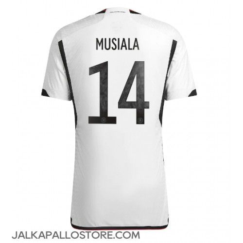 Saksa Jamal Musiala #14 Kotipaita MM-kisat 2022 Lyhythihainen